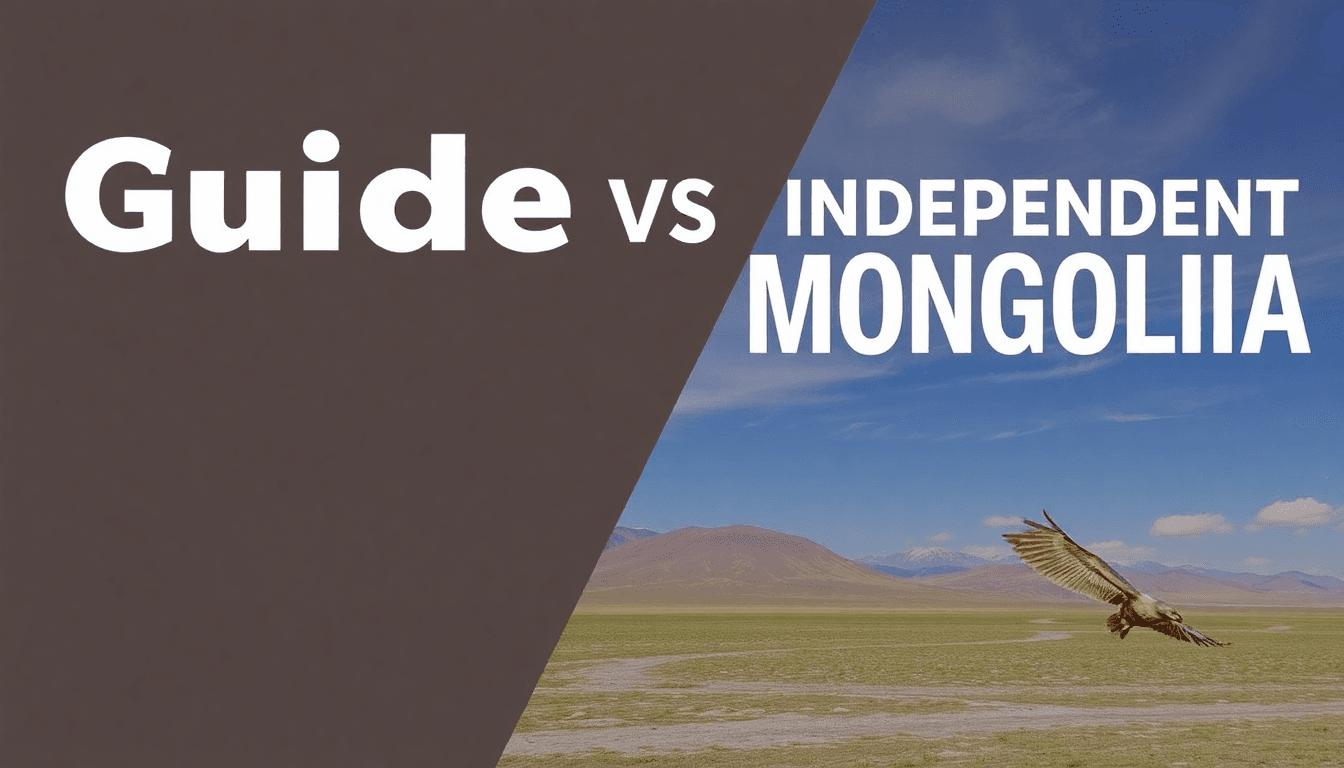 Guide vs. Independent Mongolia Travels