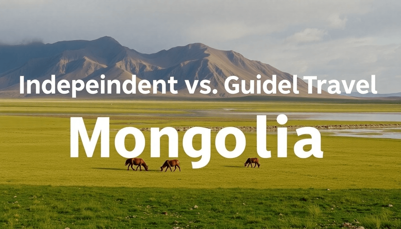 Independent vs. Guided Travel in Mongolia Explored